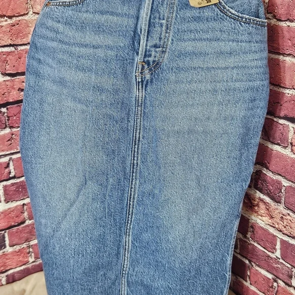 Blue Denim Skirt Womens Size 26 - Picture 2 of 13